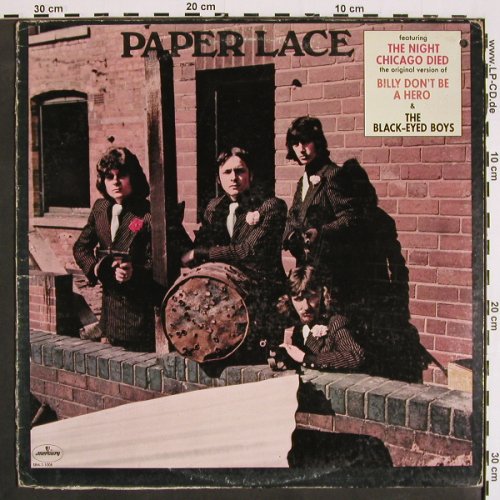 Paper Lace: Same,m-/vg-,cover bad cond., Mercury, plays well(SRM-1-1008), US, co, 1974 - LP - V4557 - 5,00 Euro