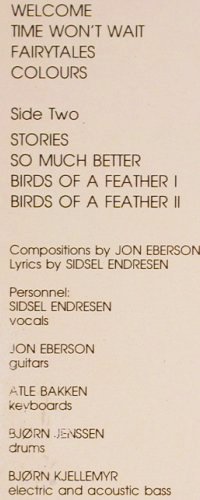 Eberson Group,John: Stories, m /vg+, CBS(CBS 26728), NL, 1985 - LP - V4558 - 5,00 Euro