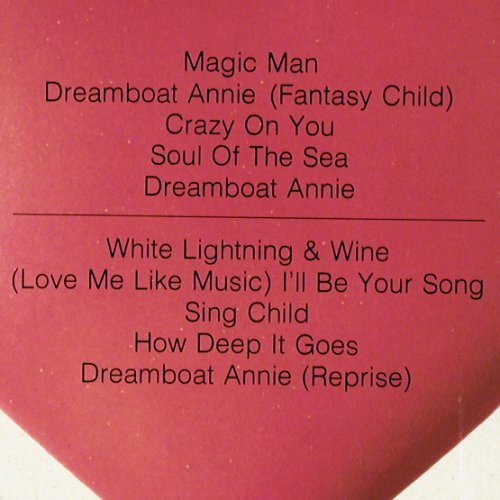 Heart: Dreamboat Annie,Foc, Arista(062-98 323), D, 1976 - LP - V4561 - 7,50 Euro
