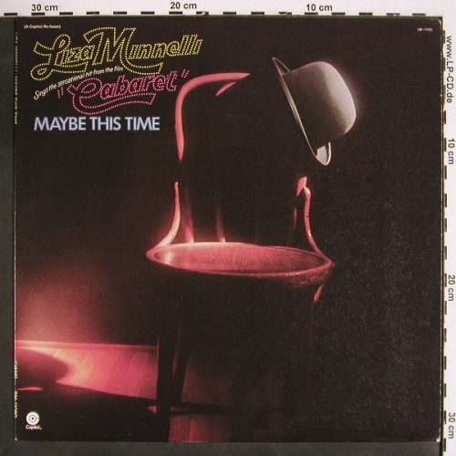 Minnelli,Liza: Maybe this Time, Capitol (SM-11080), US, 1973 Typ: LP Best.-Nr.: V4565 Preis: 7,50 Euro