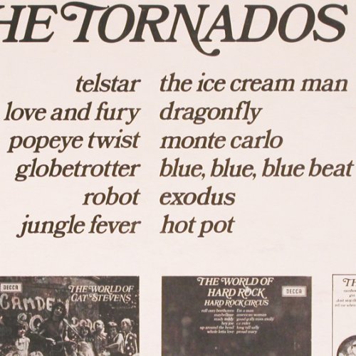 Tornados: The World Of, Decca (SPA 253), UK, 1972 Typ: LP Best.-Nr.: V4576 Preis: 6,00 Euro