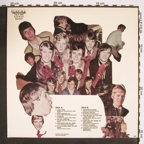 Flamingo Kvintetten: Chin Chin, vg+/vg+, Platina(PALP 3009), S, 1969 - LP - V4579 - 5,00 Euro