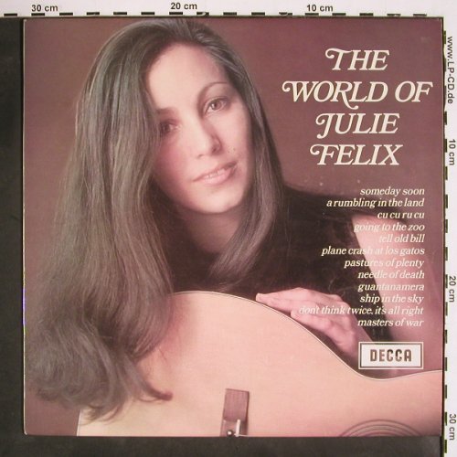 Felix,Julie: The World of, Decca(SPA 6), UK, 1969 - LP - V4584 - 6,00 Euro