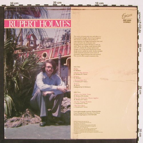 Holmes,Rupert: Same, m /vg+, Excelsior(XMP-6000), US, co, 1980 - LP - V4593 - 5,00 Euro