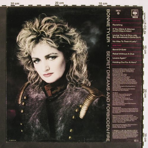 Tyler,Bonnie: Secret Dreams And Forbidden Fire, CBS (86319), NL, 1986 Typ: LP Best.-Nr.: V4602 Preis: 6,00 Euro