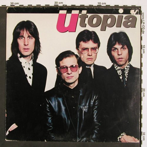 Utopia: Same, m-/vg+, 5 Tr. Bonus EP, Epic (EPC 25207), NL, 1982 Typ: LP Best.-Nr.: V4635 Preis: 7,50 Euro