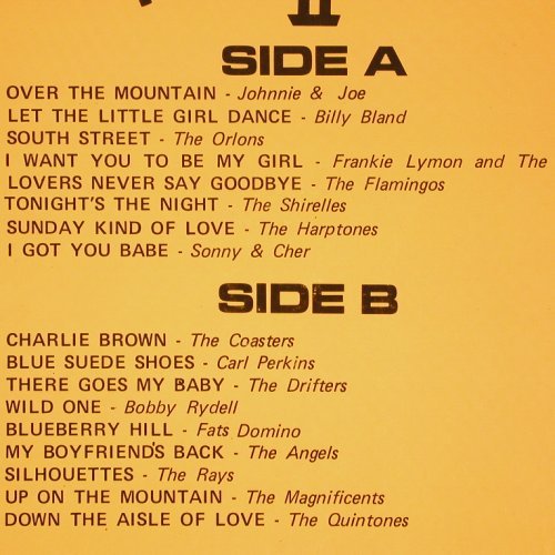 V.A.Party Rock II: Johnnie & Joe...Quintones, m-/vg+, TeeVee(TA-1045), CDN, 1976 - LP - V4638 - 5,00 Euro