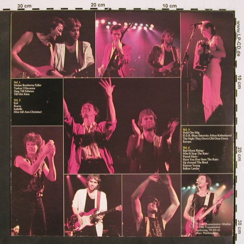 Afzelius,Björn & Globetrotter: Grande Finale, Nacksving(TR 031-61), S, 1986 - 2LP - V4643 - 9,00 Euro