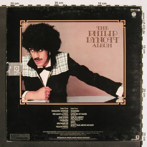 Lynott,Phil: Album, m /vg-, Vertigo(6359 117), S, 1982 - LP - V4685 - 5,00 Euro