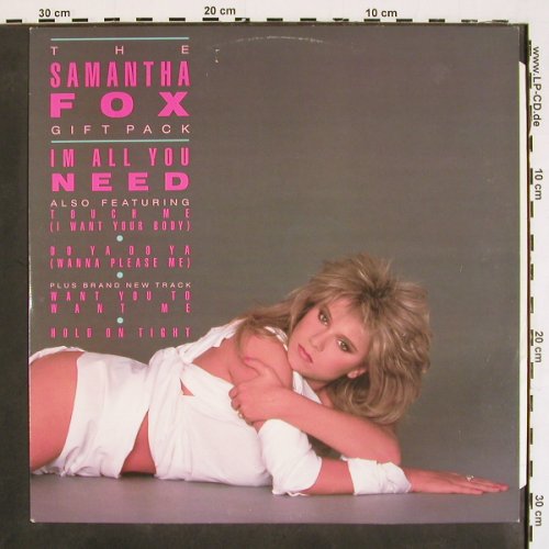 Fox,Samantha: I'm All you Need, 5Tr., Jive (FOXY T 4), UK, 1986 Typ: 12" Best.-Nr.: V4693 Preis: 5,00 Euro
