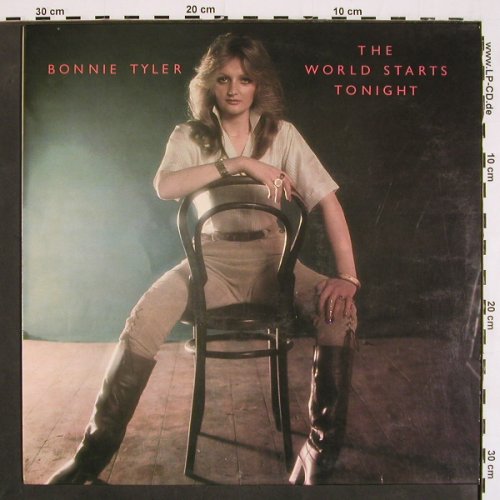 Tyler,Bonnie: The World Starts Tonight, RCA (PL 25063), UK, 1977 Typ: LP Best.-Nr.: V4742 Preis: 7,50 Euro