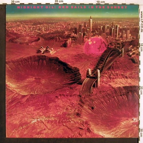Midnight Oil: Red Sails In The Sunset, CBS (463083 1), NL, 1984 Typ: LP Best.-Nr.: V4782 Preis: 6,00 Euro