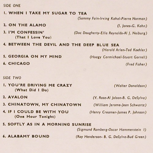 Crosby,Bing & Buddy Cole& His Trio: New Tricks (1957), Memoir (MOIR 202), UK, Ri Typ: LP Best.-Nr.: V4794 Preis: 7,50 Euro