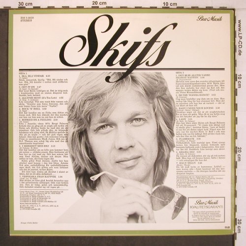 Skifs,Björn: Same, Bra Musik(BM 2-6020), S, 1979 - LP - V4883 - 6,00 Euro