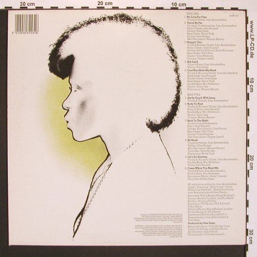 Armatrading,Joan: Back To The Night, Hallmark (SHM 3153), UK, Ri, 1975 Typ: LP Best.-Nr.: V4945 Preis: 6,00 Euro
