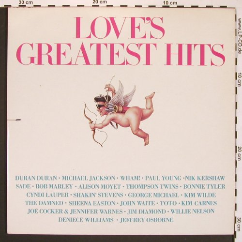 V.A.Love's Greatest Hits: Duran Duran...Thompson Twins, Foc, Atlantic GAP (LGH 1), UK, 24Tr., 1985 Typ: 2LP Best.-Nr.: V4948 Preis: 7,50 Euro