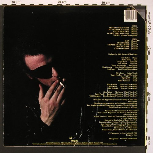 Hunter,Ian: Short Back N'Sides, Chrysalis (CHR 1326), US, CO, 1981 Typ: LP Best.-Nr.: V5005 Preis: 5,00 Euro
