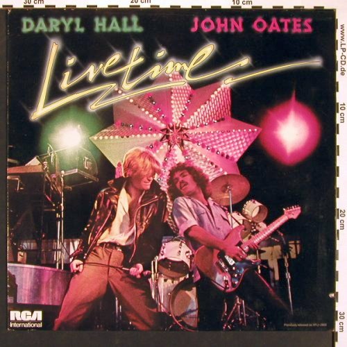 Hall,Daryl & John Oates: Livetime, m /vg+, RCA International (NL84722), D, co, 1978 Typ: LP Best.-Nr.: V5029 Preis: 6,00 Euro