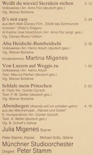 Migenes,Julia: Mein Kind, Ariola (200 553-366), D, 1979 Typ: LP Best.-Nr.: V5031 Preis: 6,00 Euro