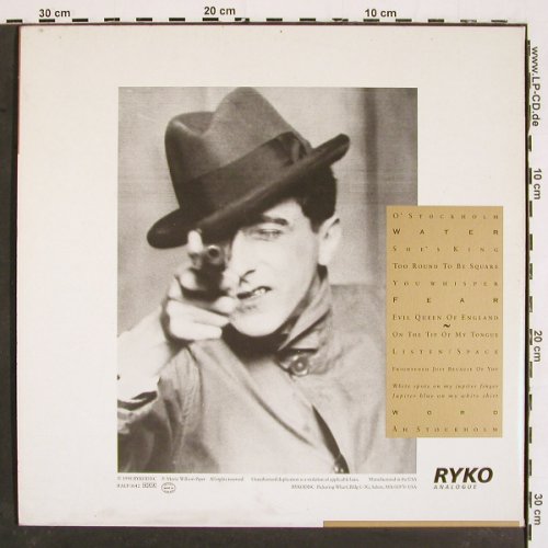 Willson-Piper,Marty: Art Attack, Foc, clear Viny, Ryko Analogue (RALP 0042), US, 1988 Typ: LP Best.-Nr.: V5046 Preis: 9,00 Euro