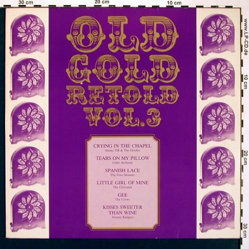 V.A.Old Gold Retold Vol.3: Sonny Till & Orioles..Jimmie Rodger, Bellaphon (BI 15212), D, 1978 Typ: LP Best.-Nr.: V5089 Preis: 5,00 Euro