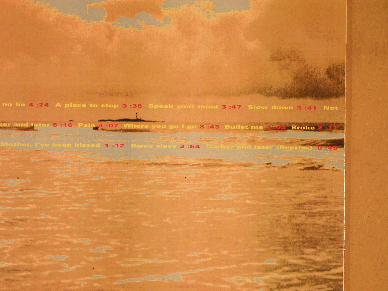 September When(the): Mother I've been kissed, WEA (9031-73588-1), D, 1991 Typ: LP Best.-Nr.: V5266 Preis: 6,00 Euro