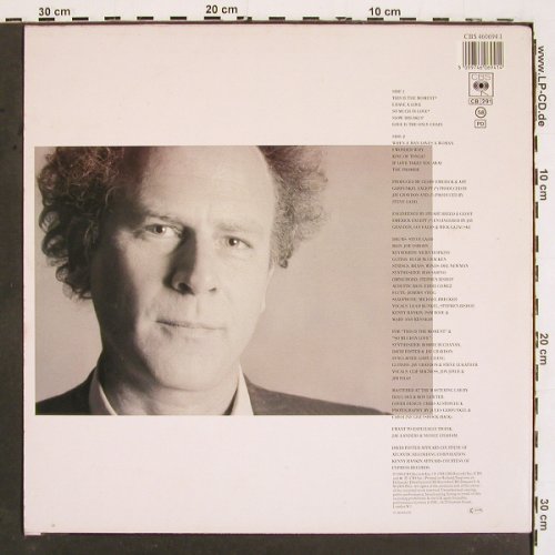 Garfunkel,Art: Lefty, CBS (CBS 4606941), NL, 1988 Typ: LP Best.-Nr.: V5288 Preis: 6,00 Euro