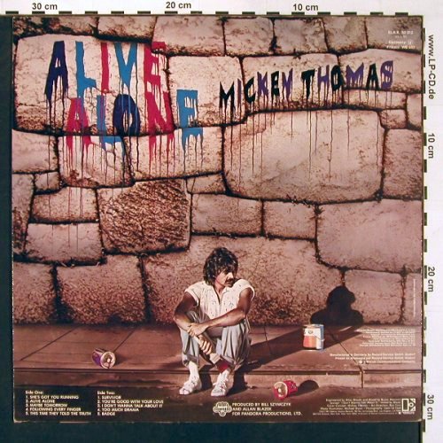 Thomas,Mickey: Alive Alone, Elektra(ELK K 52312), D, 1981 - LP - V5469 - 6,00 Euro