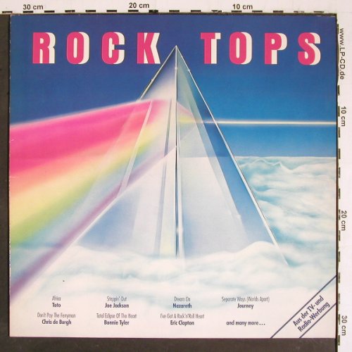 V.A.Rock Tops: Bonnie Tyler...Foreigner, 14 Tr., K-tel (TG 1451), D, 1983 Typ: LP Best.-Nr.: V5504 Preis: 5,00 Euro