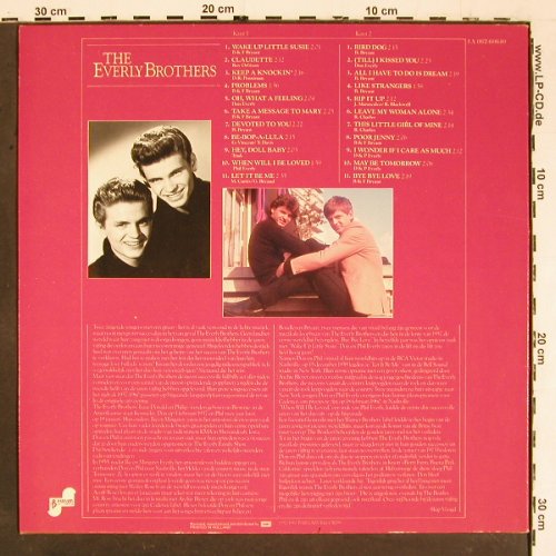 Everly Brothers: Onvergetelijke Hits, Barnaby Records (1A062-60640), NL Typ: LP Best.-Nr.: V5537 Preis: 5,00 Euro