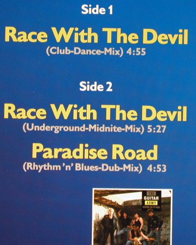 Guitar Army: Race With The Devil*2+1, RCA (PT 41764), D, 1988 Typ: 12" Best.-Nr.: V5584 Preis: 4,00 Euro