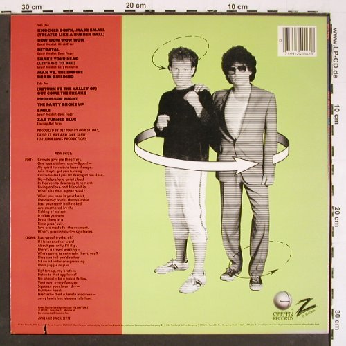 Was(Not Was): Born To Laugh To Tornadoes, Geffen (GHS 4016), US, co, 1983 Typ: LP Best.-Nr.: V5624 Preis: 6,00 Euro