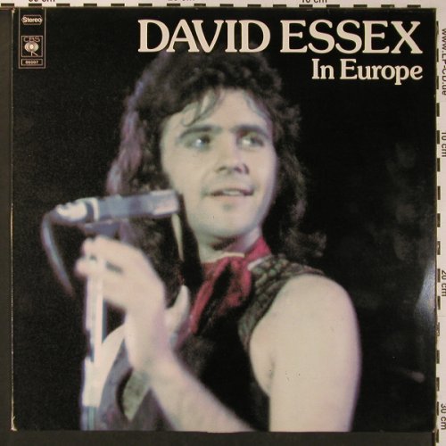 Essex,David: In Europe, CBS (86007), NL, 1976 Typ: LP Best.-Nr.: V5637 Preis: 5,00 Euro