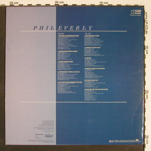 Everly,Phil: Same,  feat. Cliff Richard, Capitol (064-86658), NL, 1983 Typ: LP Best.-Nr.: V5638 Preis: 6,00 Euro
