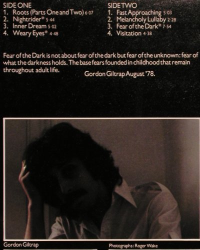 Giltrap,Gordon: Fear Of The Dark, m-/vg+, Polydor(2302 087), F, 1978 - LP - V5736 - 5,00 Euro