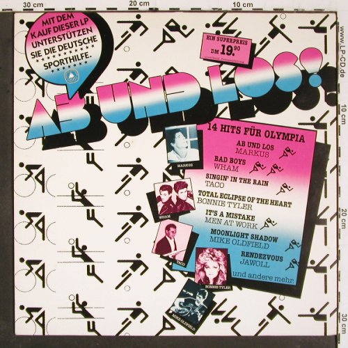 V.A.Ab und Los 14 Hits für Olympia: Markus, Wham.. Jawohl, CBS(24027), D, 1983 - LP - V5741 - 5,00 Euro