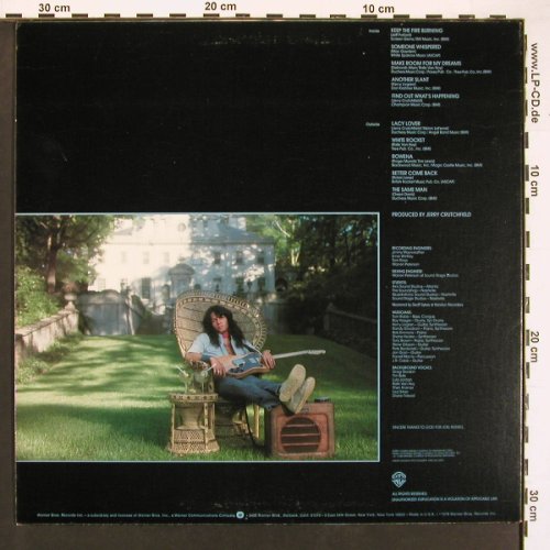 Lefevre,Mylon: Love Rustler, WB (BSK 3216), US, 1978 Typ: LP Best.-Nr.: V5868 Preis: 5,00 Euro