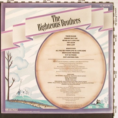 Righteous Brothers: The Sons Of Mrs.Righteous, Capitol (C 062-81 880), D, 1975 Typ: LP Best.-Nr.: V5892 Preis: 6,00 Euro