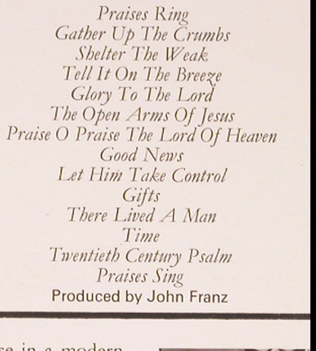 Brooks Singers,Nigel: A Hymn For Today, Philips(6382 038), UK, 1972 - LP - V5927 - 5,00 Euro