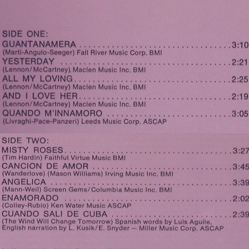 Sandpipers: Greatest Hits, AM(80 694 IT), D, 1975 - LP - V5945 - 7,50 Euro