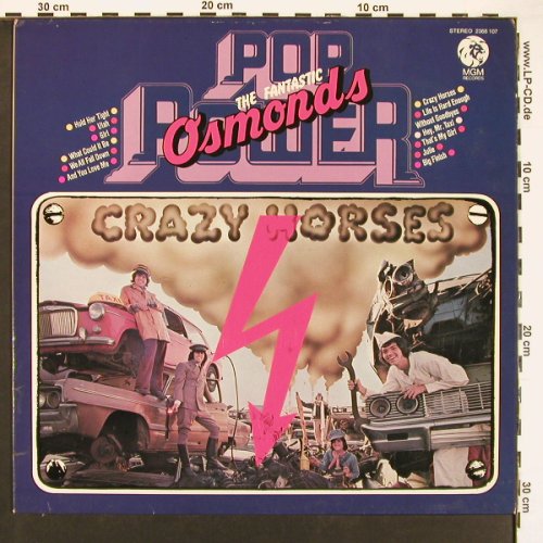 Osmonds: The Fantastic - Pop Power, m /vg+, MGM(2368 107), D, 1972 - LP - V6048 - 5,00 Euro