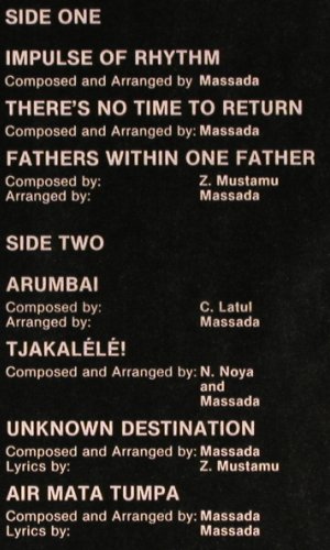 Massada: Pukul Tifa, Polydor (2374 155), D, 1980 Typ: LP Best.-Nr.: V6056 Preis: 7,50 Euro