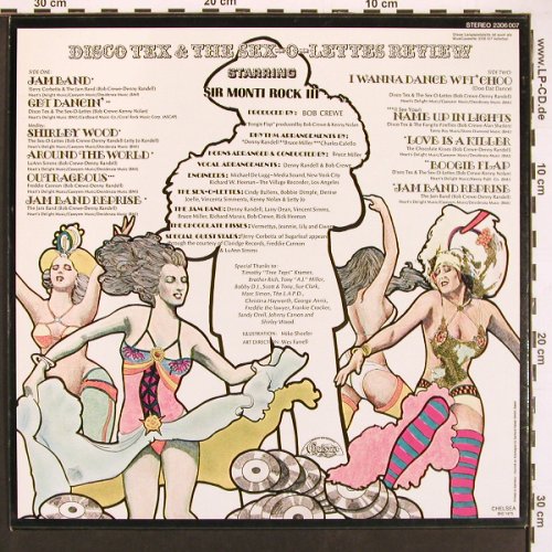 Disco Tex & Sex-O-Lettes: Same, Sir Monti Rock 3, Chelsea(2306 007), D, 1975 - LP - V6091 - 6,00 Euro