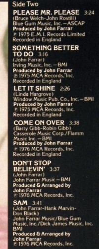 Newton-John,Olivia: Greatest Hits, Foc, MCA(5226), US, co, 1977 - LP - V6142 - 7,50 Euro