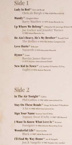 V.A.Kuschelrock: Die Neue, 41 Tr., CBS (463097 1), NL, 1988 Typ: 3LP Best.-Nr.: V6163 Preis: 7,50 Euro