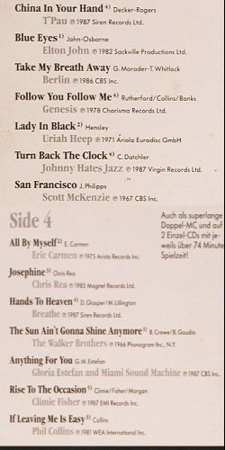 V.A.Kuschelrock: Die Neue, 41 Tr., CBS (463097 1), NL, 1988 Typ: 3LP Best.-Nr.: V6163 Preis: 7,50 Euro