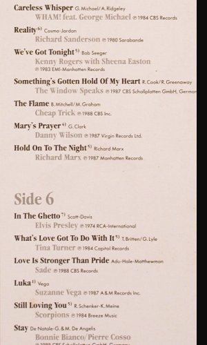 V.A.Kuschelrock: Die Neue, 41 Tr., CBS (463097 1), NL, 1988 Typ: 3LP Best.-Nr.: V6163 Preis: 7,50 Euro