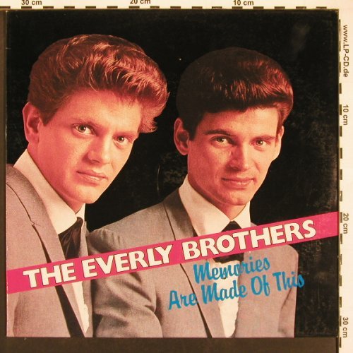 Everly Brothers: Memories Are Made Of This, WorldMusic (AR 31081), EEC Typ: LP Best.-Nr.: V6169 Preis: 5,00 Euro