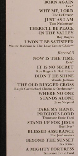 V.A.That Great Gospel Feeling: Roy Clark.. Wanda Jackson, Box, Capitol (SLFR-8089), US, co, 1977 Typ: 6LP Best.-Nr.: V6289 Preis: 15,00 Euro