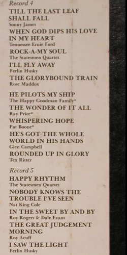 V.A.That Great Gospel Feeling: Roy Clark.. Wanda Jackson, Box, Capitol (SLFR-8089), US, co, 1977 Typ: 6LP Best.-Nr.: V6289 Preis: 15,00 Euro